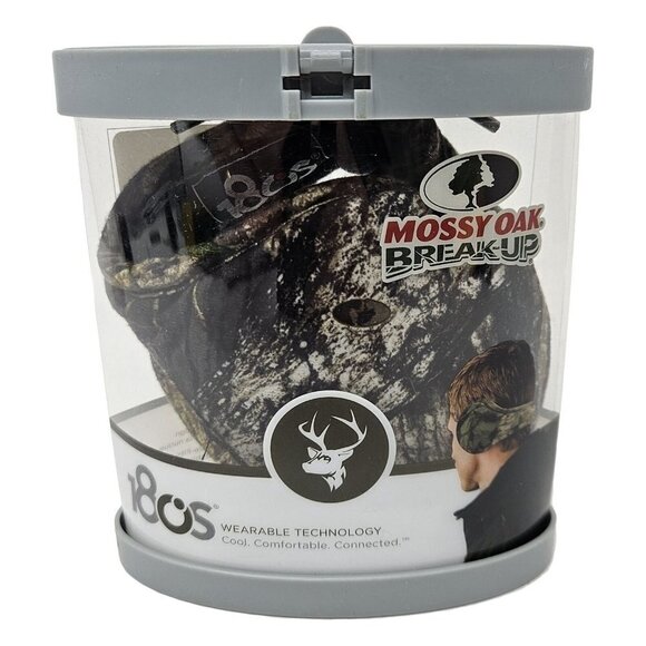 180s Ear Warmers Men Tec Fleece Behind The Head Ear Muffs, Mossy Oak Camo - Picture 1 of 4
